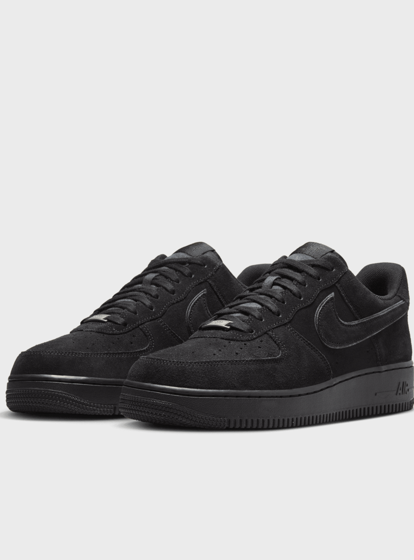 Nike, Air Force 1`07 LV8, black, Image 4 of 8